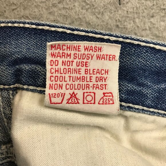 Vintage Gitano Womens High-Waisted Relaxed Fit Jeans Size 14 100% Cotton - Picture 14 of 15